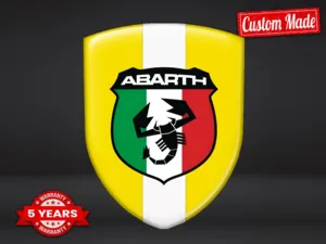Fiat Abarth High End Car Logos Pro Max Durable Stylish Design